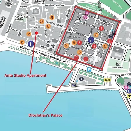 Apartment Ante - Diocletian's Palace Split